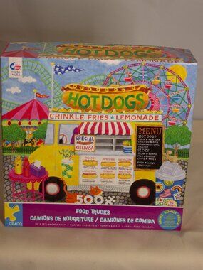 Ceaco Food Trucks Puzzle – 500 Pieces – New